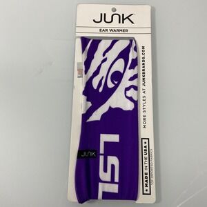 JUNK LSU Tiger Eye Purple Ear Warmer Headband Activewear NEW Louisiana State